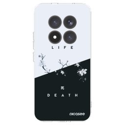 Átlátszó szilikon tok az alábbi mobiltelefonokra Xiaomi Redmi Note 15 Pro+ - Life - Death