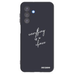 Fekete szilikon tok az alábbi mobiltelefonokra Samsung Galaxy A17 5G - Everything is a choice