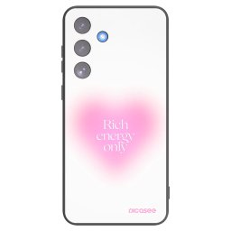 Fekete szilikon tok az alábbi mobiltelefonokra Samsung Galaxy S25 FE 5G - Rich Energy