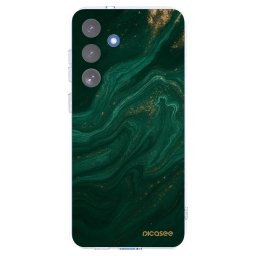 Átlátszó szilikon tok az alábbi mobiltelefonokra Samsung Galaxy S25 FE 5G - Green