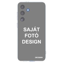 Átlátszó szilikon tok az alábbi mobiltelefonokra Samsung Galaxy S25 FE 5G - Saját fotó/motívum