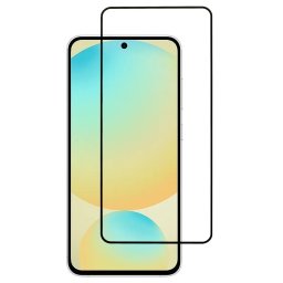 3x 3D üvegfólia kerettel az alábbi mobiltelefonokra Samsung Galaxy S25 FE 5G - fekete - 2+1 ingyen