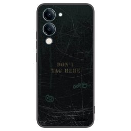 Fekete szilikon tok az alábbi mobiltelefonokra Vivo Y29s 5G - DON´T TAG