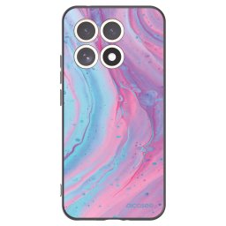 Fekete szilikon tok az alábbi mobiltelefonokra Xiaomi 15T - Pink liquid