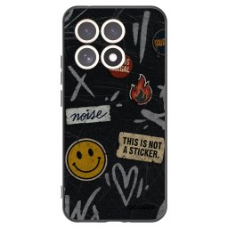 Fekete szilikon tok az alábbi mobiltelefonokra Xiaomi 15T - STICKERS x TAGS
