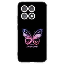 Fekete szilikon tok az alábbi mobiltelefonokra Xiaomi 15T - Diamanty Purple