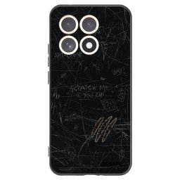 Fekete szilikon tok az alábbi mobiltelefonokra Xiaomi 15T - SCRATCH