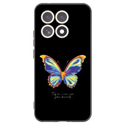 Fekete szilikon tok az alábbi mobiltelefonokra Xiaomi 15T - Diamanty Black