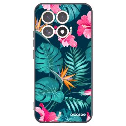Fekete szilikon tok az alábbi mobiltelefonokra Xiaomi 15T - Pink Monstera