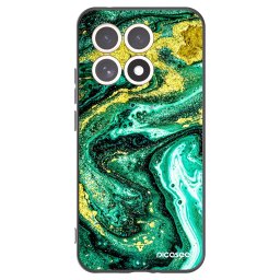 Fekete szilikon tok az alábbi mobiltelefonokra Xiaomi 15T - Green Gold