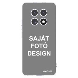 Átlátszó szilikon tok az alábbi mobiltelefonokra Xiaomi Redmi Note 15 4G - Saját fotó/motívum