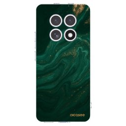 Átlátszó szilikon tok az alábbi mobiltelefonokra Xiaomi Redmi Note 15 4G - Green