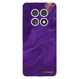Átlátszó szilikon tok az alábbi mobiltelefonokra Xiaomi Redmi Note 15 4G - Purple
