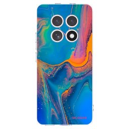 Átlátszó szilikon tok az alábbi mobiltelefonokra Xiaomi Redmi Note 15 4G - Rainbow