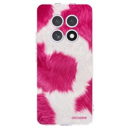 Átlátszó szilikon tok az alábbi mobiltelefonokra Xiaomi Redmi Note 15 4G - Pink Moo