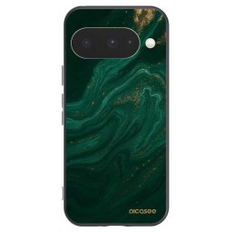 Fekete szilikon tok az alábbi mobiltelefonokra Google Pixel 10 - Green