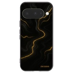 Fekete szilikon tok az alábbi mobiltelefonokra Google Pixel 10 - Thunder