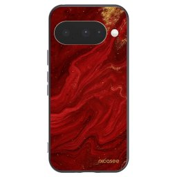 Fekete szilikon tok az alábbi mobiltelefonokra Google Pixel 10 - Red