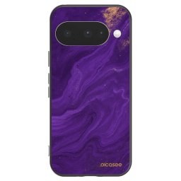 Fekete szilikon tok az alábbi mobiltelefonokra Google Pixel 10 - Purple