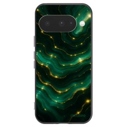 Fekete szilikon tok az alábbi mobiltelefonokra Google Pixel 10 - Emerald