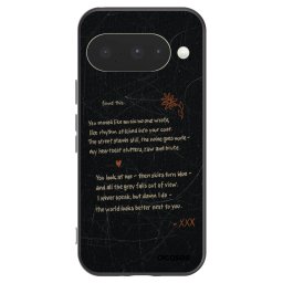 Fekete szilikon tok az alábbi mobiltelefonokra Google Pixel 10 - POET
