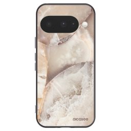Fekete szilikon tok az alábbi mobiltelefonokra Google Pixel 10 - Cream marble