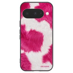 Fekete szilikon tok az alábbi mobiltelefonokra Google Pixel 10 - Pink Moo