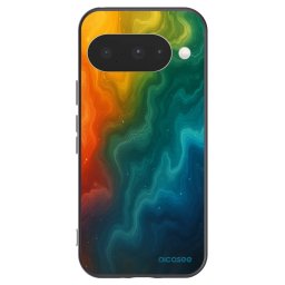Fekete szilikon tok az alábbi mobiltelefonokra Google Pixel 10 - Solar