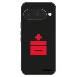 Fekete szilikon tok az alábbi mobiltelefonokra Google Pixel 10 - Le Plastenciaga