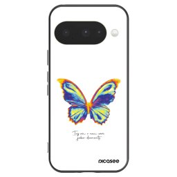 Fekete szilikon tok az alábbi mobiltelefonokra Google Pixel 10 - Diamanty White