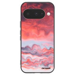 Fekete szilikon tok az alábbi mobiltelefonokra Google Pixel 10 - Sunset