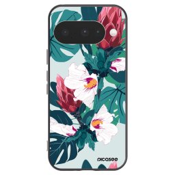 Fekete szilikon tok az alábbi mobiltelefonokra Google Pixel 10 - Rhododendron
