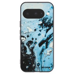 Fekete szilikon tok az alábbi mobiltelefonokra Google Pixel 10 - Organic blue