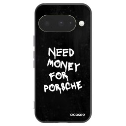 Fekete szilikon tok az alábbi mobiltelefonokra Google Pixel 10 - Black Dollar