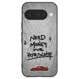 Fekete szilikon tok az alábbi mobiltelefonokra Google Pixel 10 - Grey Drift