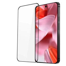 3x 3D üvegfólia kerettel az alábbi mobiltelefonokra Google Pixel 10 - fekete - 2+1 ingyen