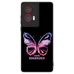 ULTIMATE CASE Motorola Edge 50 Fusion - készülékre - Diamanty Purple