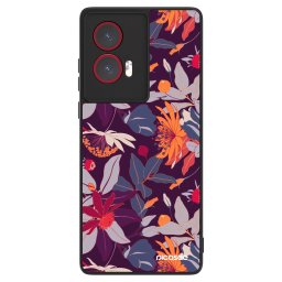 ULTIMATE CASE Motorola Edge 50 Fusion - készülékre - Purple Leaf