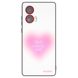 Fekete szilikon tok az alábbi mobiltelefonokra Motorola Edge 50 Fusion - Rich Energy