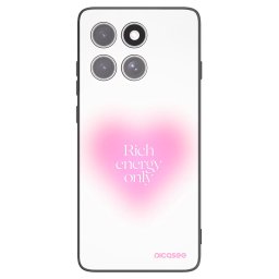 Fekete szilikon tok az alábbi mobiltelefonokra Motorola Edge 60 Fusion - Rich Energy