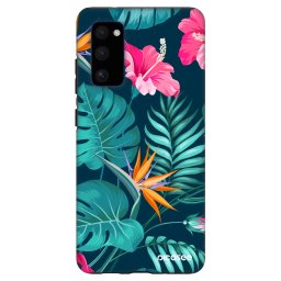 Fashion Case Samsung Galaxy S20 FE - Pink Monstera