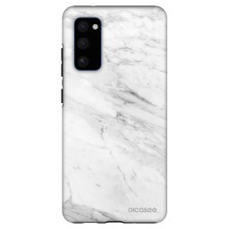 Fashion Case Samsung Galaxy S20 FE - White marble