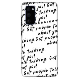 Fashion Case Samsung Galaxy S20 FE - GET PEOPLE TALK ABOUT YOU