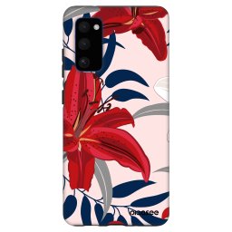 Fashion Case Samsung Galaxy S20 FE - Red Lily