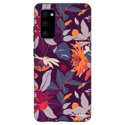 Fashion Case Samsung Galaxy S20 FE - Purple Leaf
