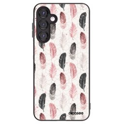 Fekete szilikon tok az alábbi mobiltelefonokra Samsung Galaxy A16 4G - Feather 2