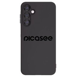 Fekete szilikon tok az alábbi mobiltelefonokra Samsung Galaxy A16 4G - Picasee - new logo - black