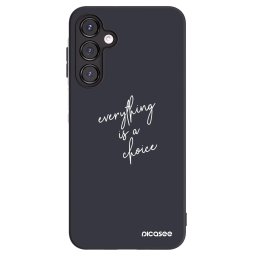 Fekete szilikon tok az alábbi mobiltelefonokra Samsung Galaxy A16 4G - Everything is a choice