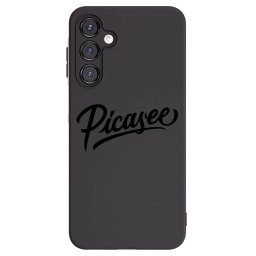 Fekete szilikon tok az alábbi mobiltelefonokra Samsung Galaxy A16 4G - Picasee - old logo - black