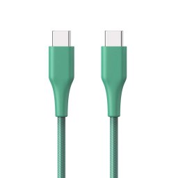 ER POWER kábel USB-C/C GRS 60W 120cm zöld